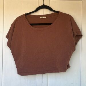 Sozy Brown Crop Top size xl